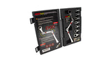 KROFtools Gelenk-Ratschen-Ringmaulschlüssel Set mit austauschbaren Steckringen 1130 K-1130