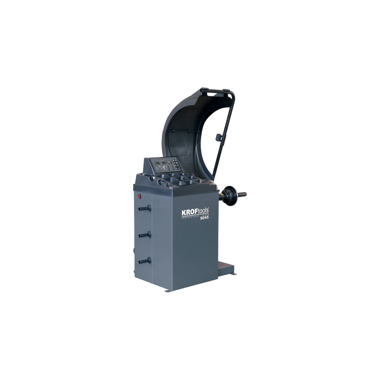 KROFtools Reifenwuchtmaschine Auswuchtmaschine 10"-24" Automatik mit Laser, Start/Stop - Modell 9045