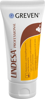 LINDESA®PROFESSIONAL Hautschutzcreme 100 ml – zieht schnell ein, silikonfrei, mit Bienenwachs