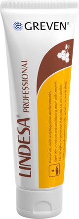 LINDESA®PROFESSIONAL Hautschutzcreme 100 ml – zieht schnell ein, silikonfrei, mit Bienenwachs