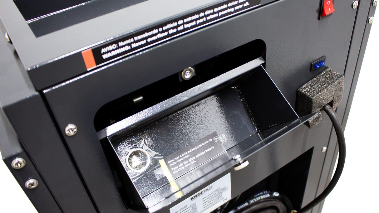 KROFtools Vollautomatisches ATF Automatikgetriebeöl Spülgerät mit Touchscreen - Getriebespülgerät ATF-Ölservicegerät für Automatikgetriebe - 9120