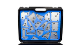 KROFtools Getriebespüladapter ATF Adapter- Kit -Set Adaptersatz, Spezialadapter für Automatikgetriebe Spülgerät 122-tlg - 9121
