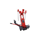 KROFtools 1000 kg Hydraulischer Getriebeheber mit verstellbarer Aufnahmeplatte für Getriebe & Motoren, 19–77 cm Hubhöhe, robust & mobil - 4926