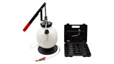 KROFtools Manuelles Getriebeöl-Befüllgerät mit Adapter-Set, Universal Getriebeöl-Füllsystem-Satz 15-tlg - 5350 - K-5350