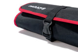 PARAT Werkzeugrolltasche 8 Fächer 410x330 mm Nylon schwarz/rot – Steckverschluss