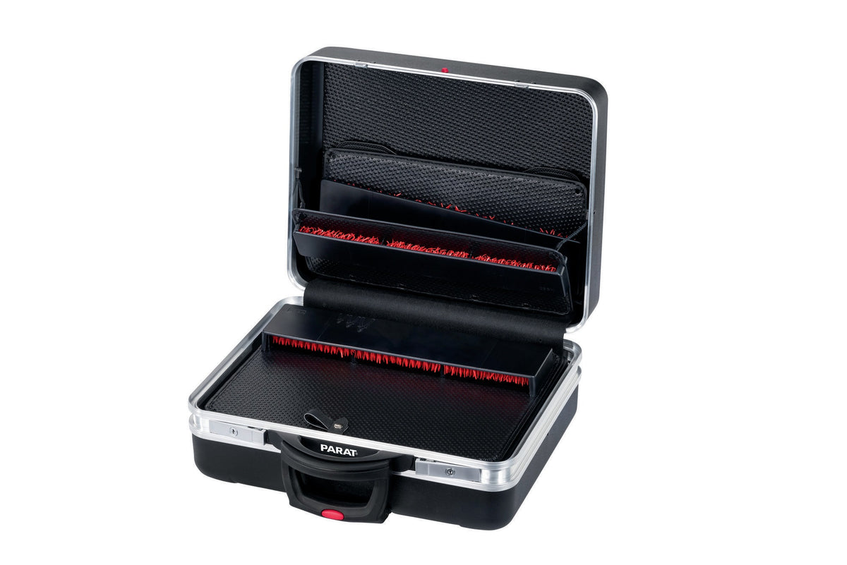 PARAT Schalenkoffer Classic KingSize Roll CP-7 – Rollbarer Werkzeugkoffer aus X-ABS-Kunststoff, 35 l, bis 30 kg