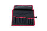 PARAT Werkzeugrolltasche 8 Fächer 410x330 mm Nylon schwarz/rot – Steckverschluss