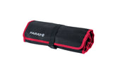 PARAT Werkzeugrolltasche 8 Fächer 410x330 mm Nylon schwarz/rot – Steckverschluss