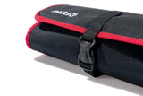 PARAT Werkzeugrolltasche 8 Fächer 410x330 mm Nylon schwarz/rot – Steckverschluss