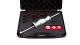 KROFtools 10-teiliges Gleithammer-Set mit Adaptern - Schlaghammer-Set Gewindeadaptern 8739 - K-8739