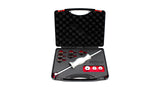 KROFtools 10-teiliges Gleithammer-Set mit Adaptern - Schlaghammer-Set Gewindeadaptern 8739 - K-8739