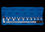 KING TONY Profi-Werkzeuge - Drehmomentschlüssel-Set, Steckkopf 14x18 mm - 11 tlg. 345202D11MR