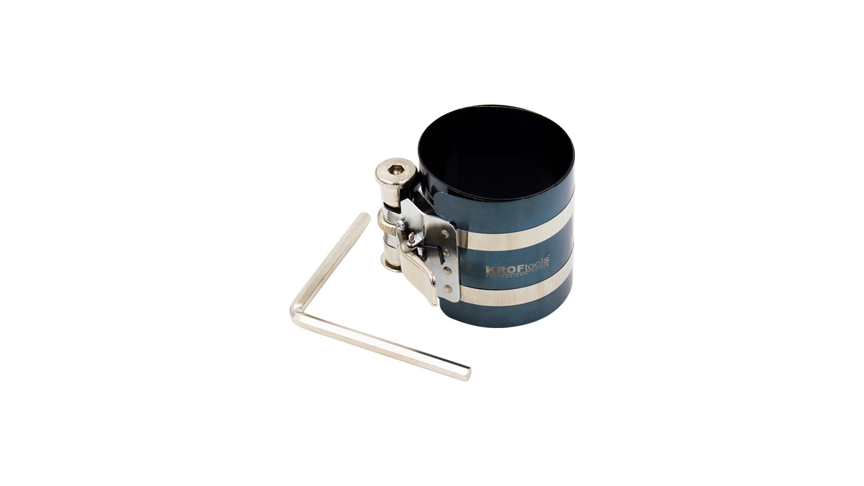 KROFtools Kolbenringspannband, Kolbenring Kompressor 3 Zoll 53-175mm Ratschen Kolbenringkompressor - 1285 - K-1285