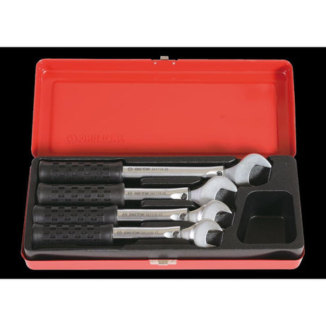 KING TONY Profi-Werkzeuge - Spezialschlüssel-Set, vorkalibriert - 4tlg. 3411003MR