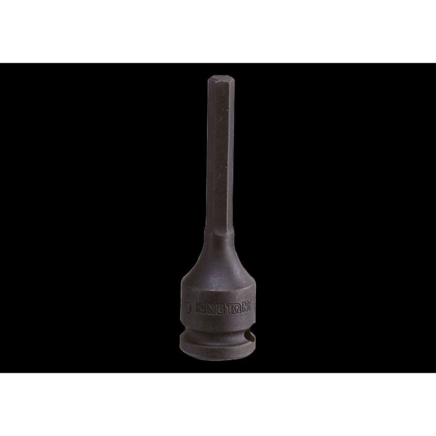 KING TONY Profi-Werkzeuge - 3/8" 6-Kant Kraft-Bitsteckschlüssel, metrisch - 8 mm 306508
