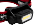 KROFtools COB-LED-Stirnlampe mit Bewegungssensor, 450 lm - Art. 1159