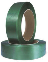 TRANSPAK Umreifungsband Polyester/PET grün geprägt 12,5 mm x 0,6 mm, 2500 m, Kern 406 mm