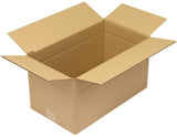 TRANSPAK Faltkarton 1-wellig 400x250x150 mm Qualität 1.30 C braun – 25 Stück