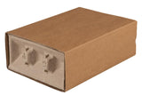 TRANSPAK Polsterbox L-BOXeco basic 300x200x100 mm mit 40 mm Noppen – 90 Stück
