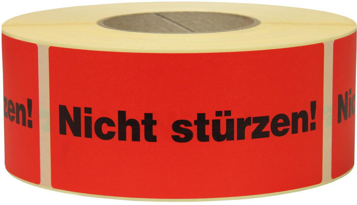 TRANSPAK Hinweisetikett Lieferschein innenliegend 145 x 70 mm rot 1000 Stück/Rolle