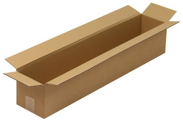 TRANSPAK Faltkarton 1-wellig 700x150x150mm braun – 20 Stück Postversand