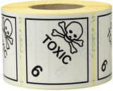 TRANSPAK Gefahrgut-Etiketten 100x100 mm Flammable Gas Kl. 2, 1.000 Stück