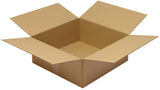 TRANSPAK Faltkarton 1-wellig 500x100x100 mm Qualität 1.20 B braun – 25 Stück