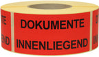 rot dokumente innenliegend / rot / rot dokumente innenliegend