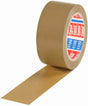 tesa 4100 PVC Klebeband 50mm x 66m braun – leise, geprägt, für mittelschwere Verpackungen