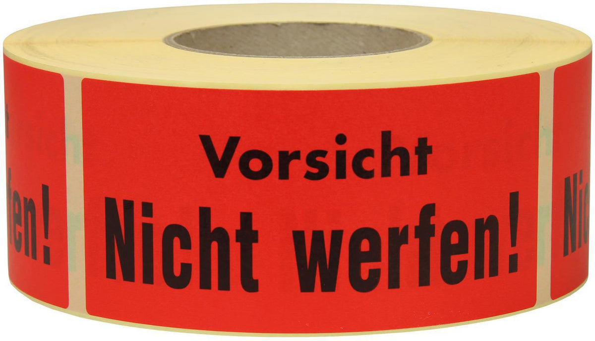 TRANSPAK Hinweisetikett Lieferschein innenliegend 145 x 70 mm rot 1000 Stück/Rolle