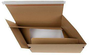 TRANSPAK Automatikkarton 1-wellig 160x130x70mm SK C6 braun – 40 Stück