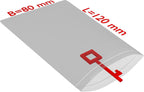 80 mm / 120 mm / 90µm