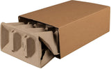 TRANSPAK Polsterbox L-BOXeco basic 300x200x100 mm mit 40 mm Noppen – 90 Stück