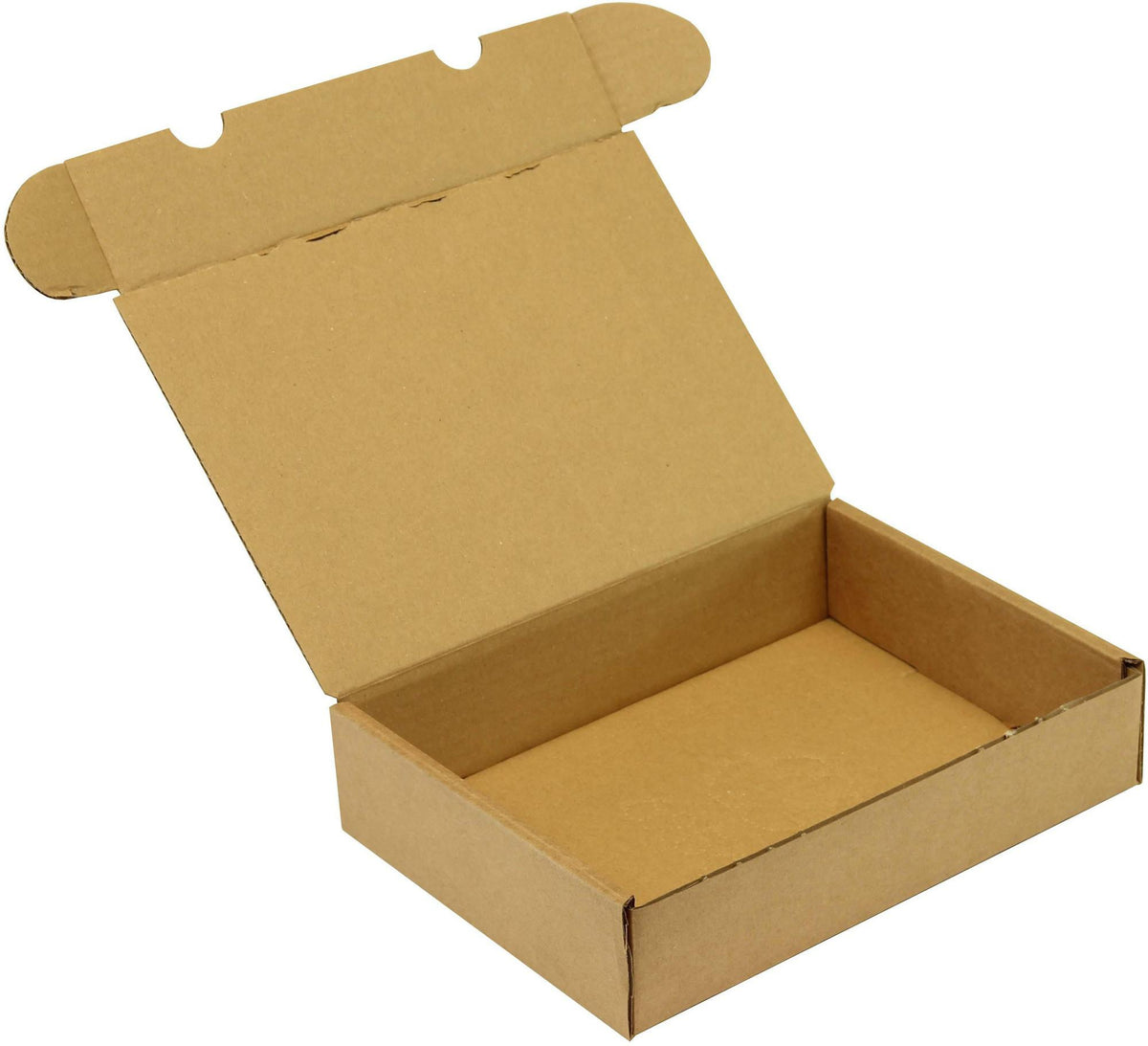 TRANSPAK Klappschachtel 1-wellig A6 159x125x45 mm braun Maxibrief 50 Stück