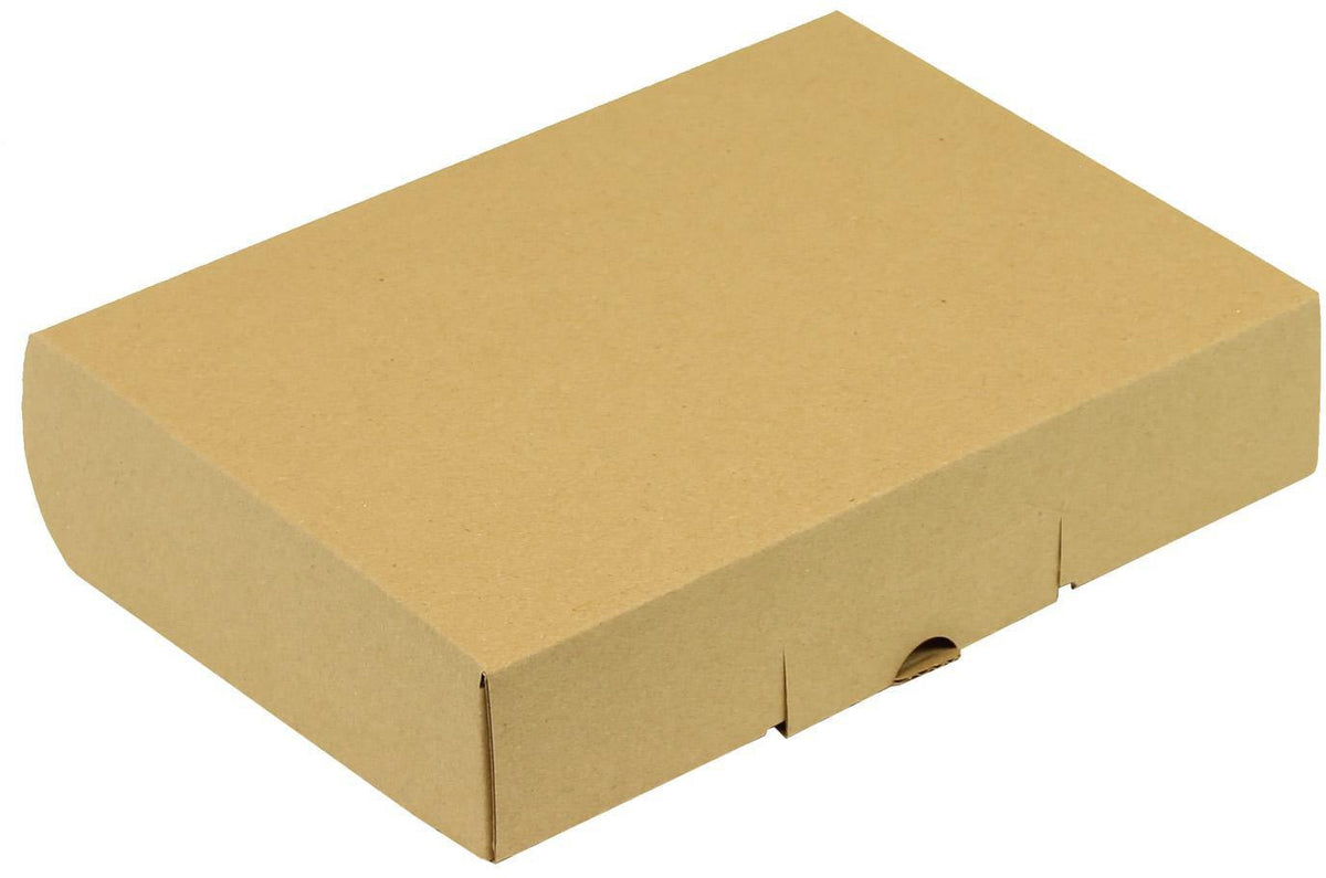 TRANSPAK Klappschachtel 1-wellig 250x180x43mm C5 braun Steckverschluss