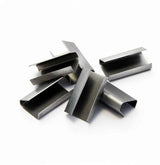 Metallverschlusshülse 13 mm verzinkt, innen aufgeraut von TRANSPAK – 1000 Stück