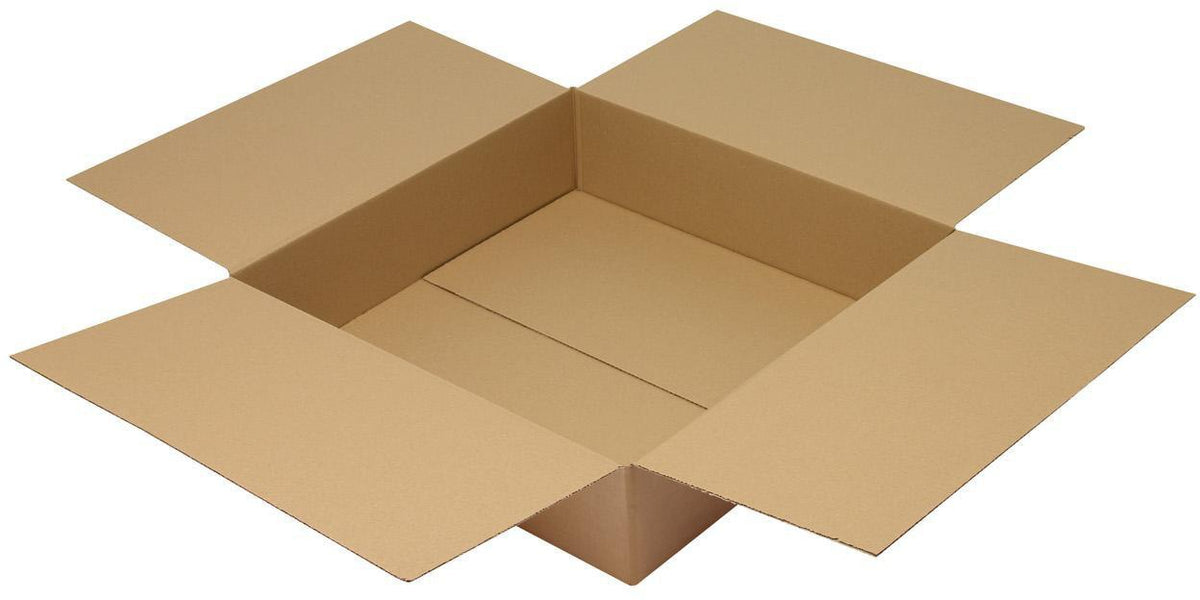 TRANSPAK Faltkarton 1-wellig 600x150x150 mm A1 Qualität 1.3C braun – 50 Stück