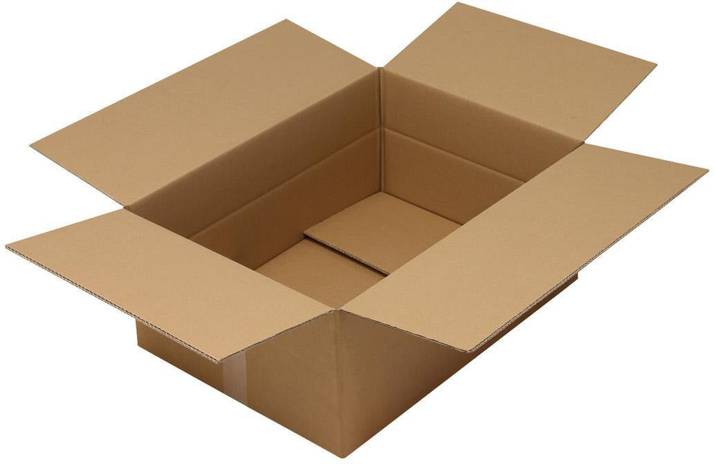TRANSPAK Faltkarton 2-wellig 600x400x130 mm Qualität 2.30BC braun – 10 Stück