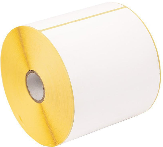 TRANSPAK Thermodirekt-Etiketten 100x150 mm weiß, 500 Etiketten/Rolle, 8 Stück Packung