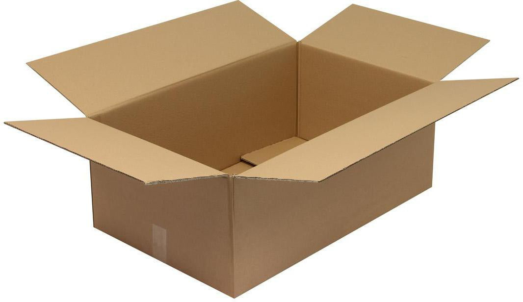 TRANSPAK Faltkarton 2-wellig 700x300x300 mm Qualität 2.30BC braun – 10 Stück