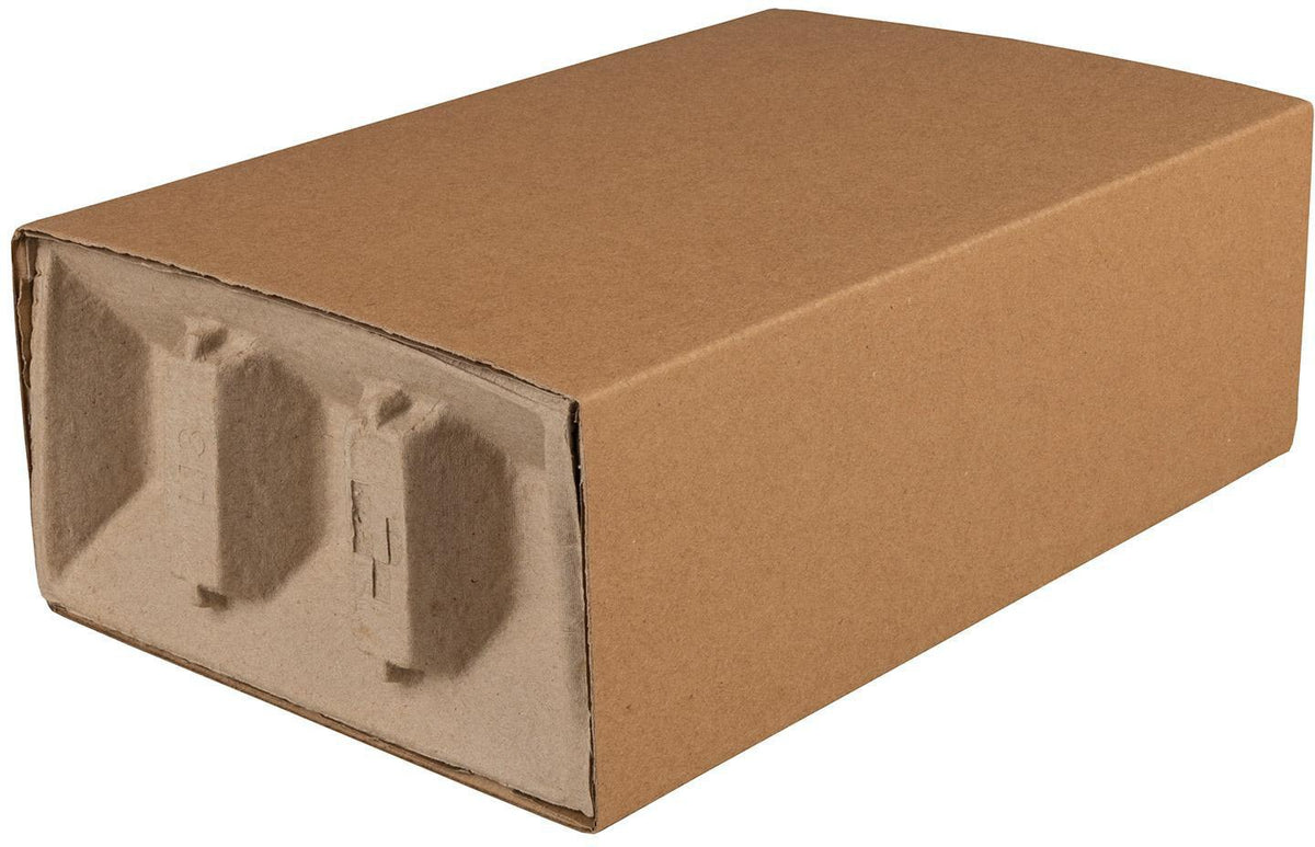 TRANSPAK Polsterbox L-BOXeco basic 300x200x100 mm mit 40 mm Noppen – 90 Stück