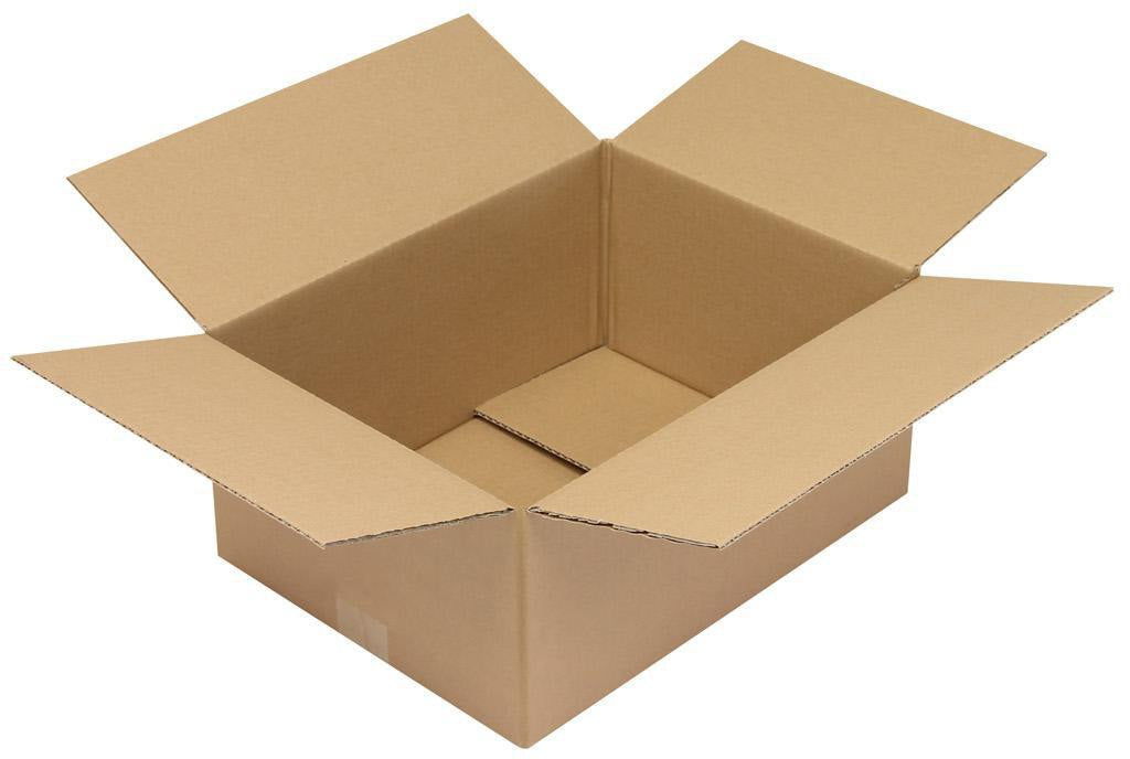 TRANSPAK Faltkarton 1-wellig 400x250x150 mm Qualität 1.30 C braun – 25 Stück