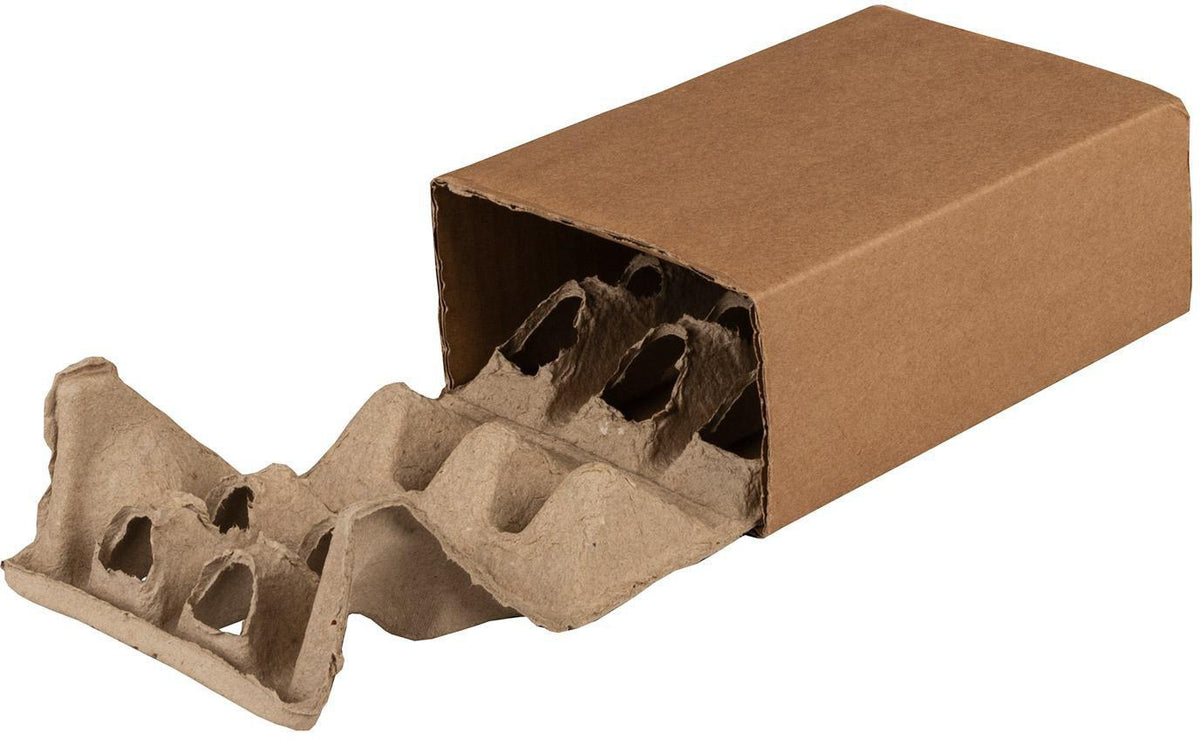 TRANSPAK Polsterbox L-BOXeco basic 300x200x100 mm mit 40 mm Noppen – 90 Stück