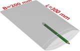 TRANSPAK Druckverschlussbeutel 100x100mm, 50µ PE transparent