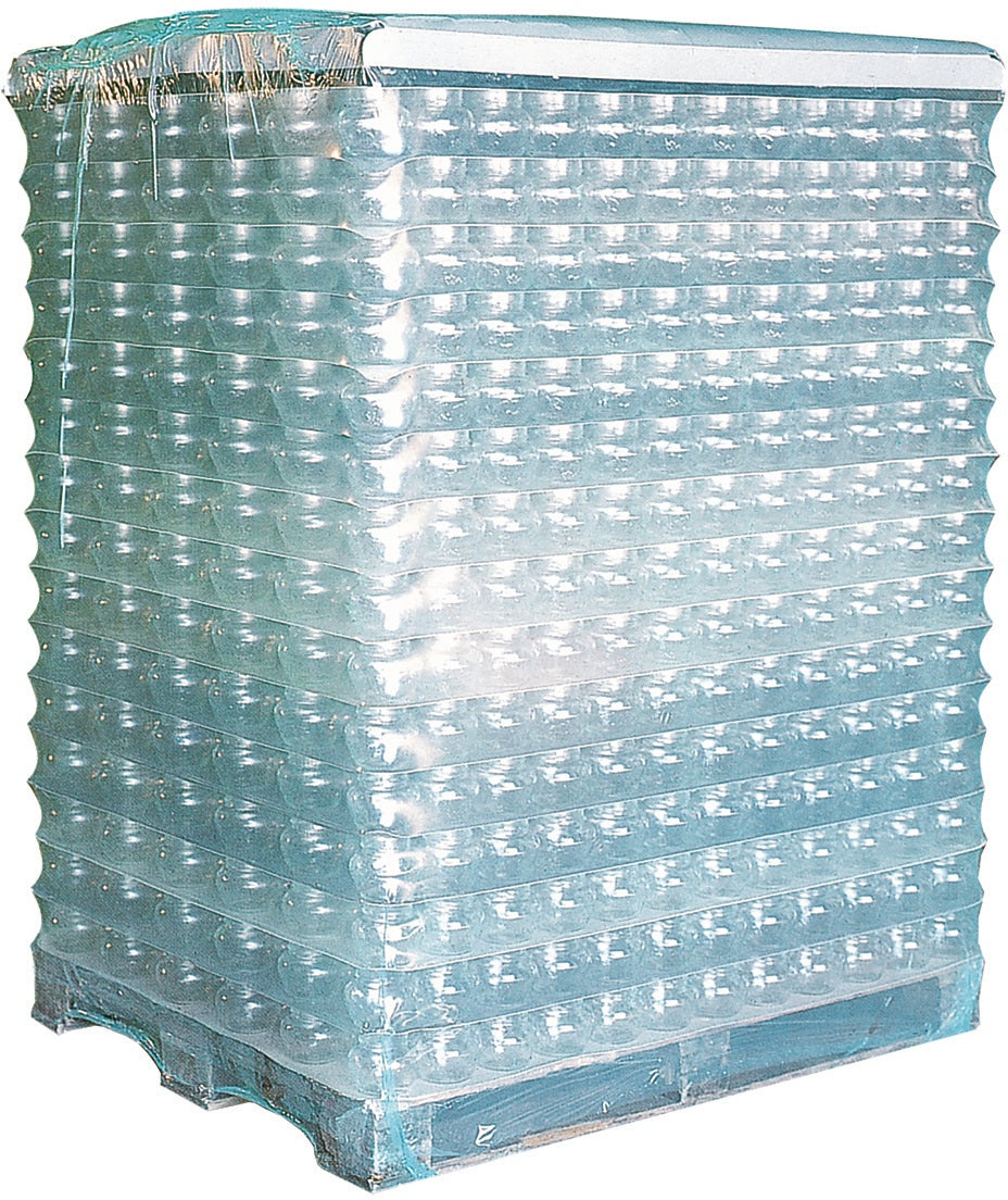 TRANSPAK Schrumpfhaube 1250+850x1300mm 100µm LDPE transparent Seitenfalte
