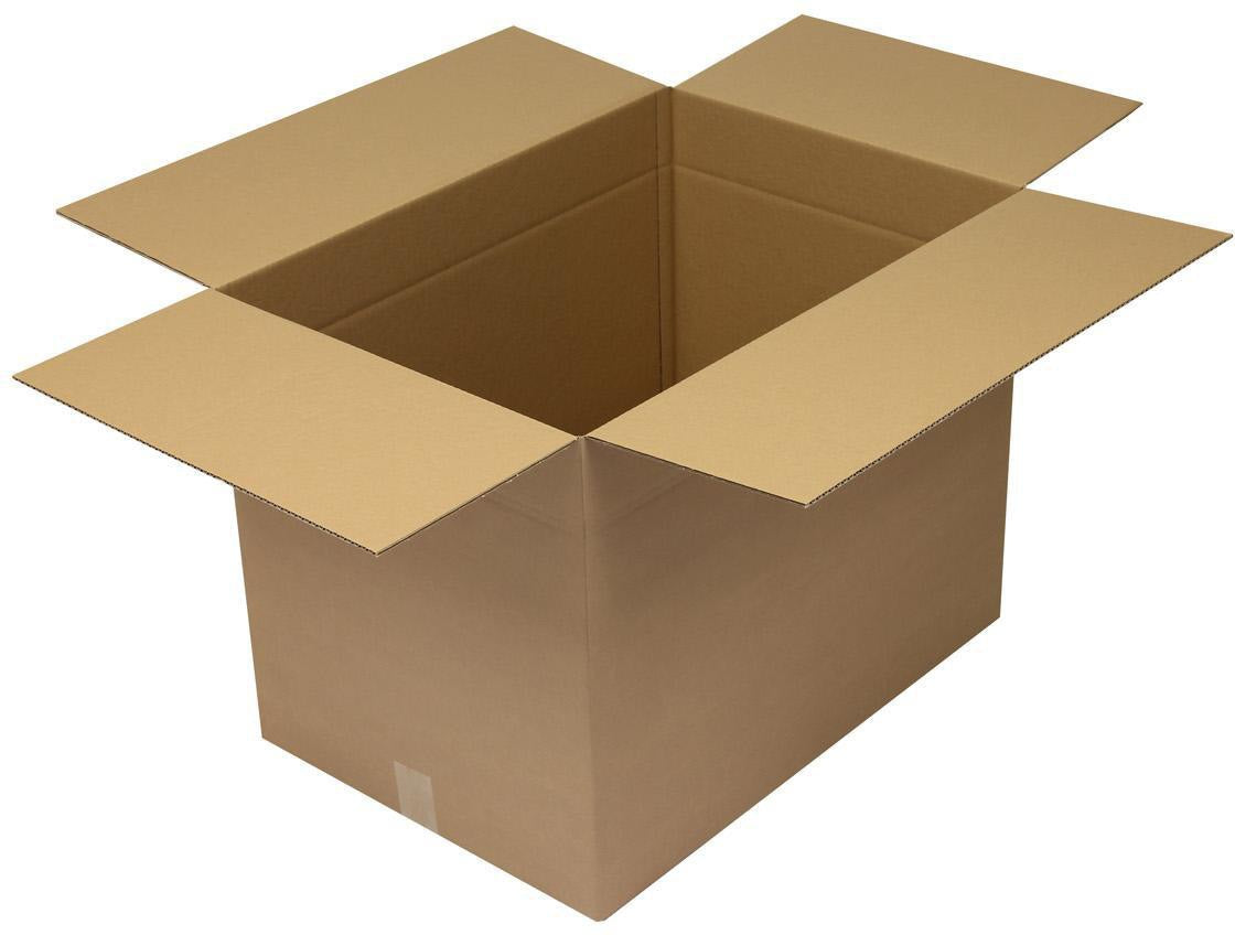 TRANSPAK Faltkarton 1-wellig 600x150x150 mm A1 Qualität 1.3C braun – 50 Stück