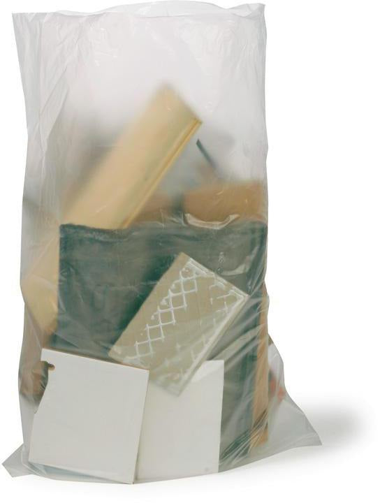 TRANSPAK Schwergutsack 55L HDPE transparent 580x850mm – 100 Stück