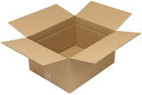 TRANSPAK Faltkarton 1-wellig 400x250x150 mm Qualität 1.30 C braun – 25 Stück