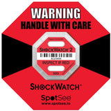Shockwatch® 2 Schockindikator 75g Orange von TRANSPAK – Transportüberwachung für schwere Güter