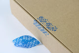 TRANSPAK Sicherheitsetiketten 38x32mm blau 500St./Rolle – SECURITY VOID
